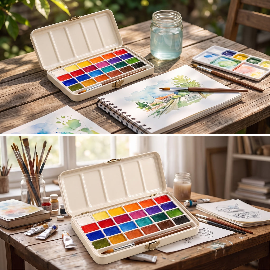 Watercolor Paint Set