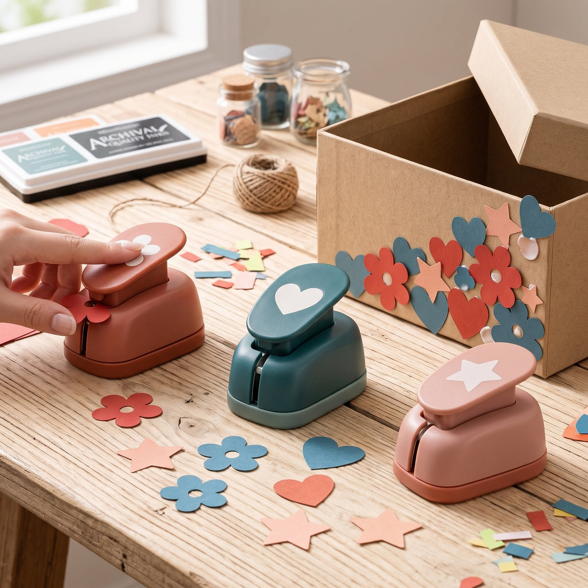 Shape Paper Punch Set