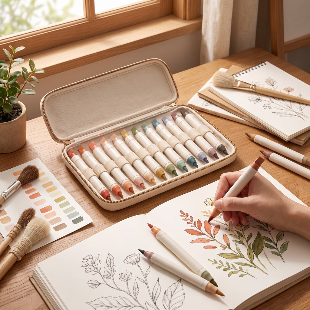 Dual-Tip Art Marker Set