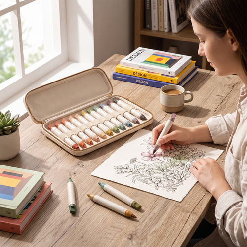 Dual-Tip Art Marker Set