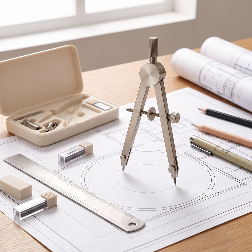 Precision Drawing Compass Kit
